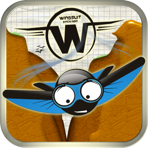 Wingsuit Stickman