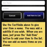 Awesome Lists To do + Lists for iPhone 5