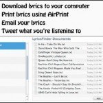 Lyrics Finder 2