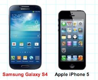 iPhone 5 and s4