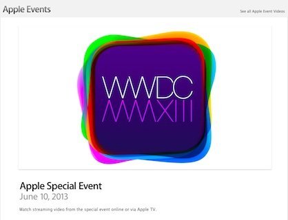WWDC 2013 apple