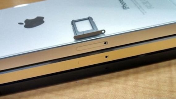 iPhone 5S tray gunmetal