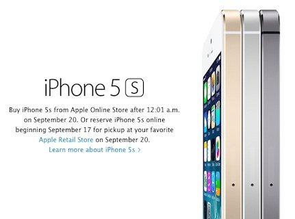 iphone 5S time