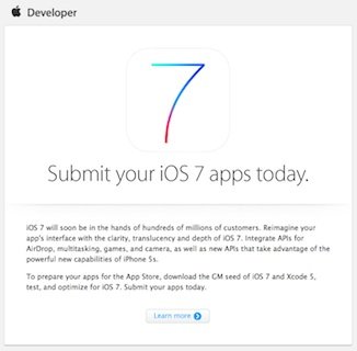 submit ios 7 apps