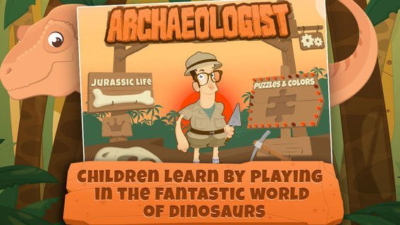 Archaeologist - Jurassic Life for Kids-2