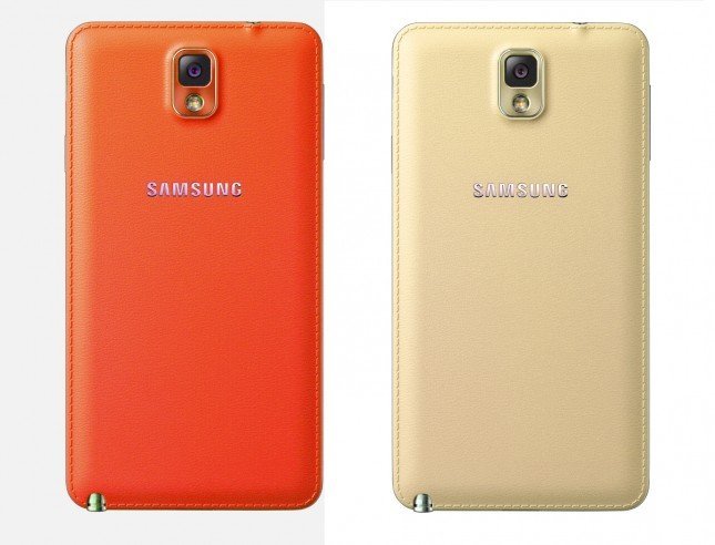Samsung Galaxy Note 3 red gold render