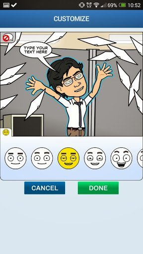 bitstrips androidcustomize 2