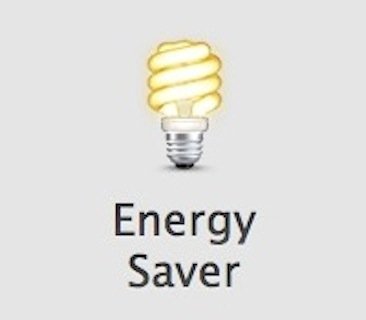 energy saver preference