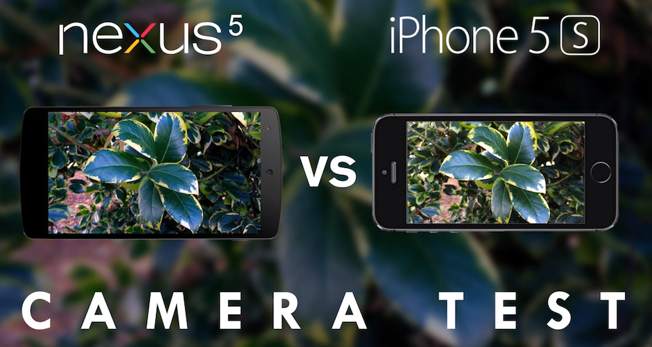 nexus 5 vs iphone 5s camera test