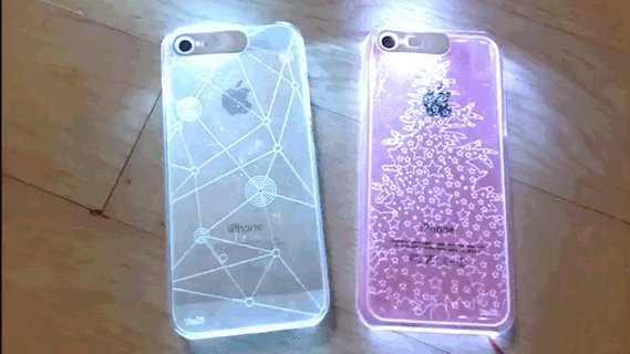 iphone flashing cases