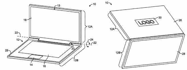 Solar Powered Laptop with Dual Sided Display 1