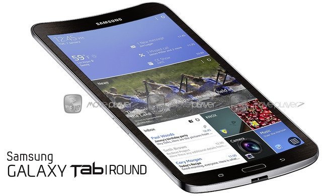 samsung galaxy tab round