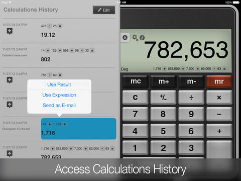 Calculator Pro for iPad-3