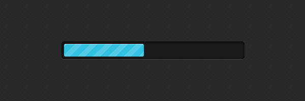 css3 progress bar stripes