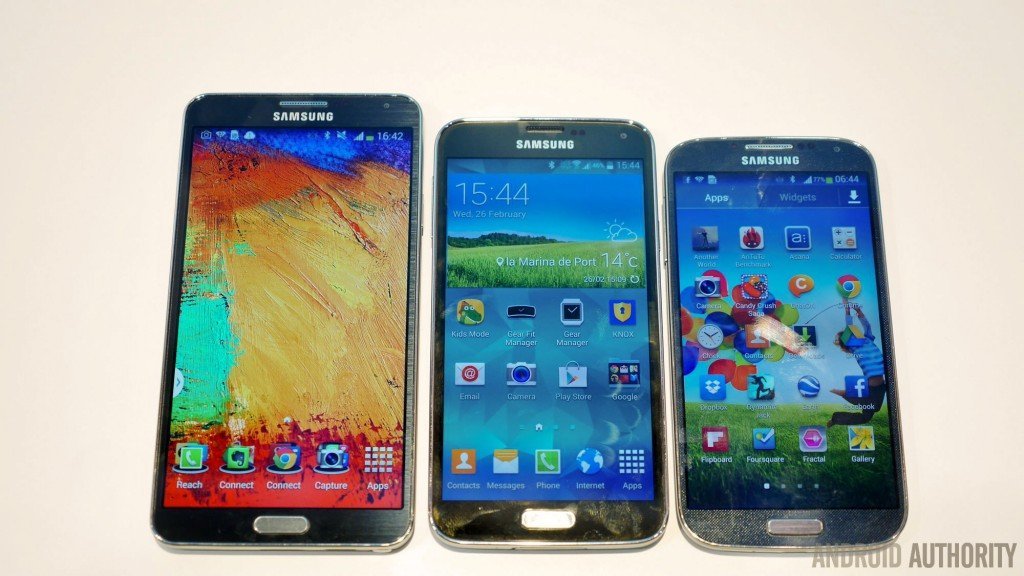 samsung galaxy s5 s4 note 3 2