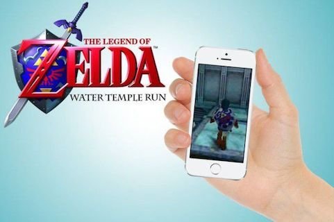 the legend of zelda water temple run