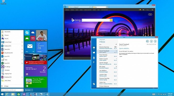 Microsoft s New Start Menu Is Just a Mockup Could Look Completely Different Rumors