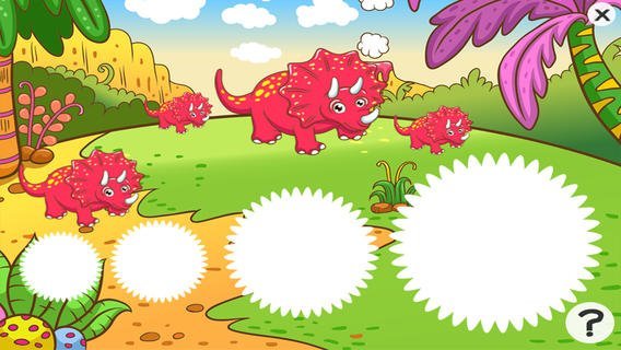 Dinosaurs game for children-4