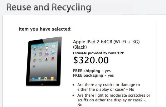 apple ipad 2 trade in