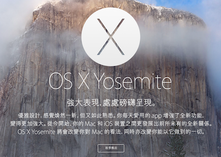 OS X 10.10 Yosemite 1