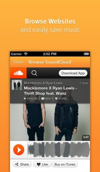 Downloader for Soundcloud and Music Player (2)