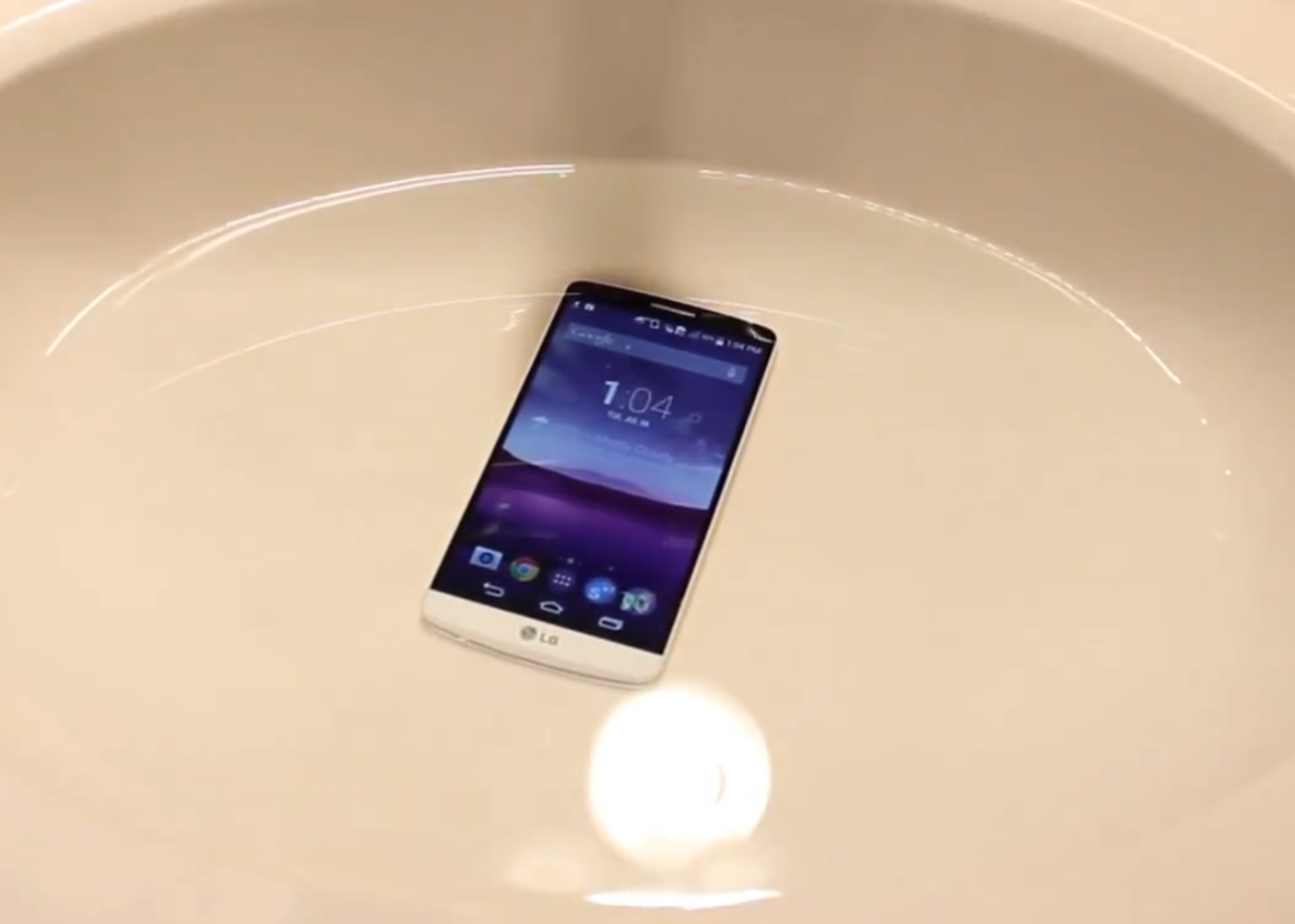 lg g3 water test