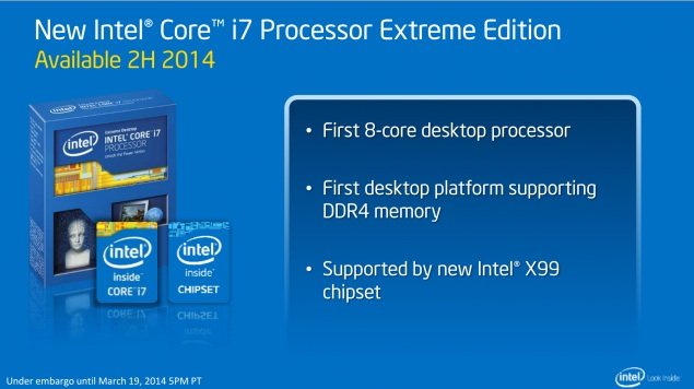 Intel Haswell E Core i7 5960X