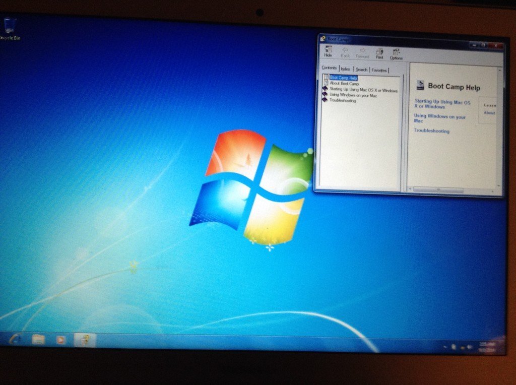 bootcamp for mac windows 7