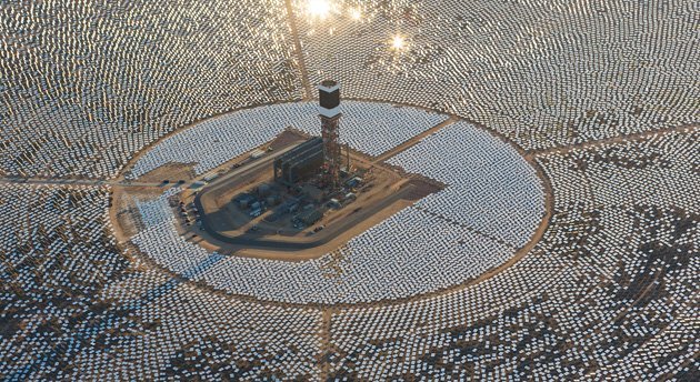 brightsource energy ivanpah solar plant