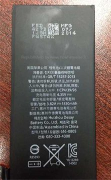 iphone 6 battery 18102