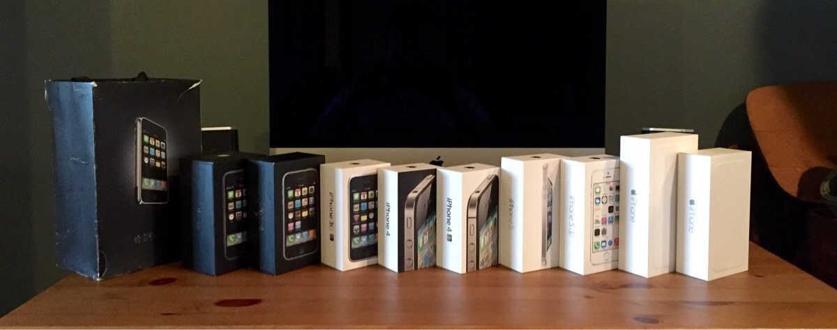 A History of iPhone Packaging 00