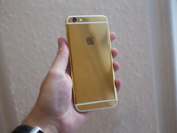 iPhone 6 Gold 24k 1