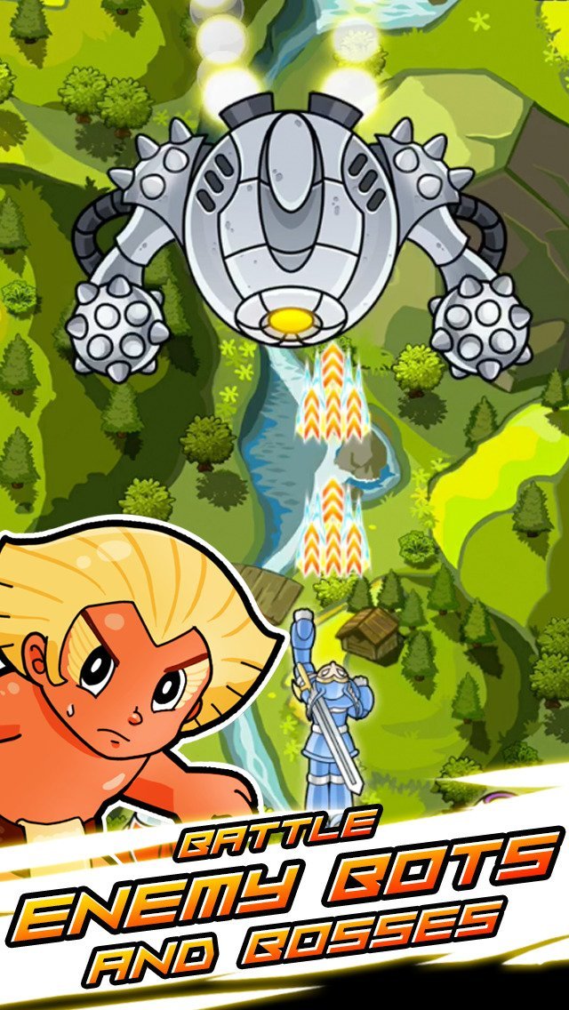 《原子小金刚》!飞上天际阻止机器人的威胁!