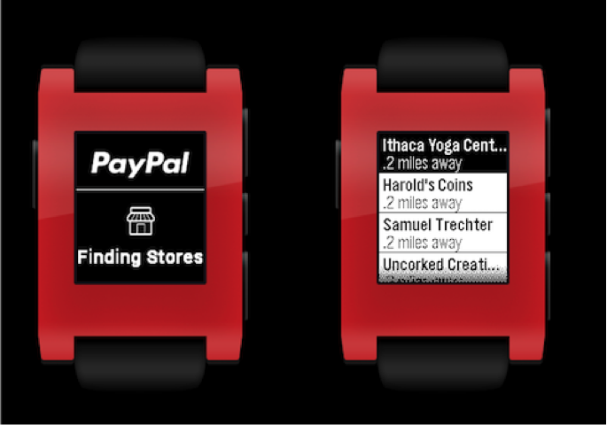 paypal in pebble faster than apple watch 00