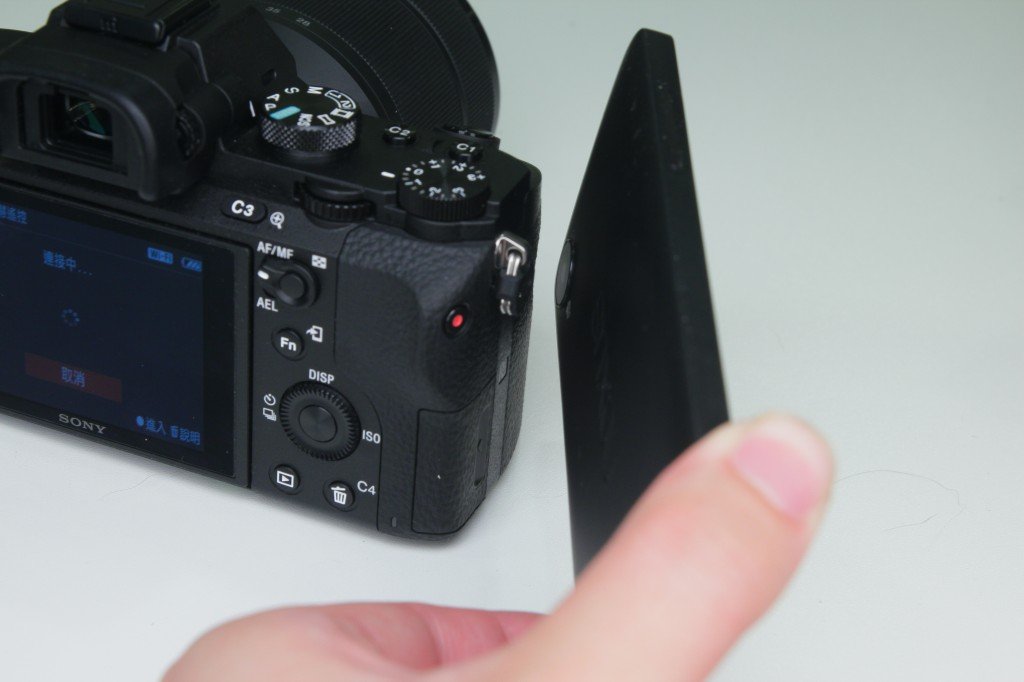 ▲和其他 Sony 新相機一樣，A7 II支援可以用 NFC 快速連接至智能裝置。