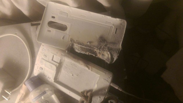 LG G3 Battery Exploded 2