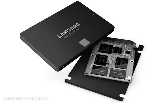 Samsung 850 EVO SSD with 3 bit V NAND technology