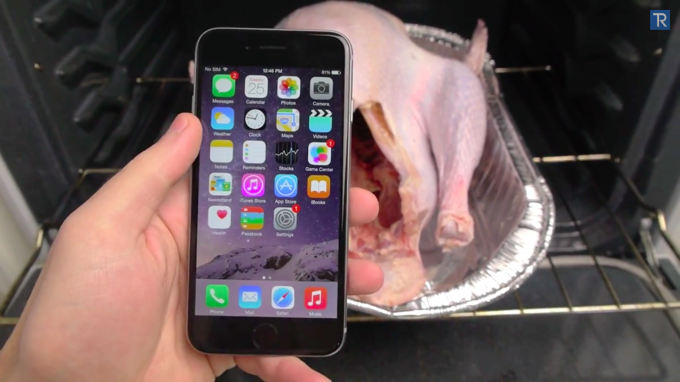 iphone 6 had baked for 4 hrs 00