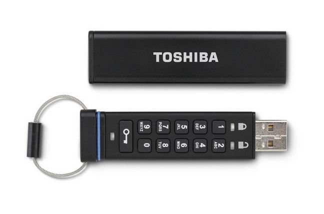 toshiba encrypted usb stick