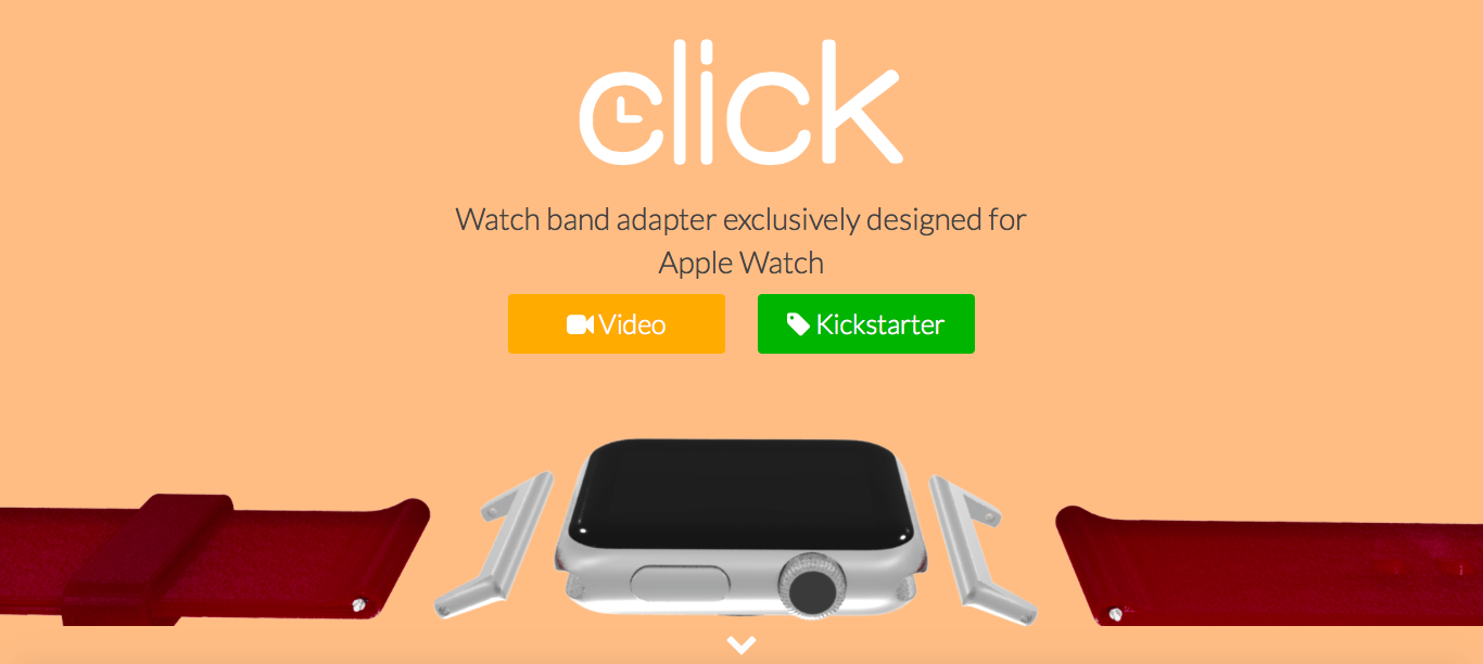 click apple watch in kickstarter 00
