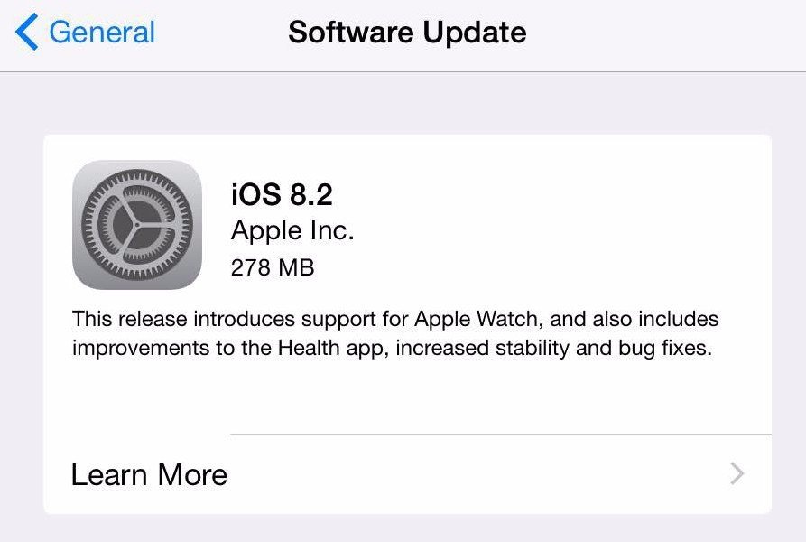 iOS 8.2