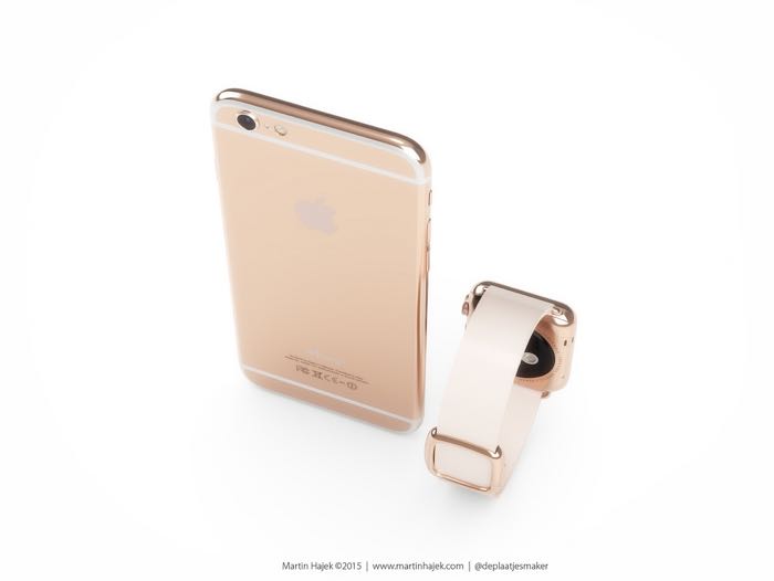 rose gold iphone 2
