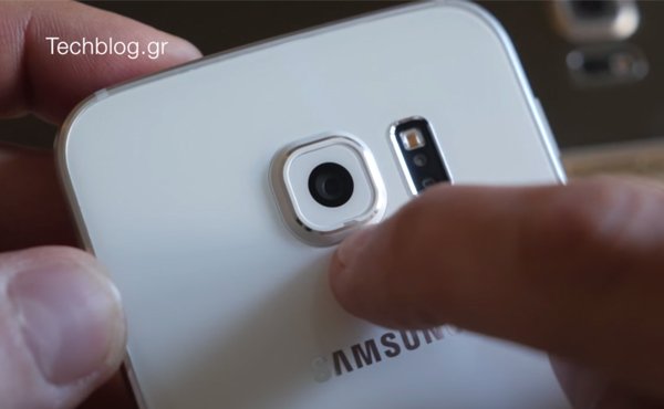 Galaxy S6 edge color peel