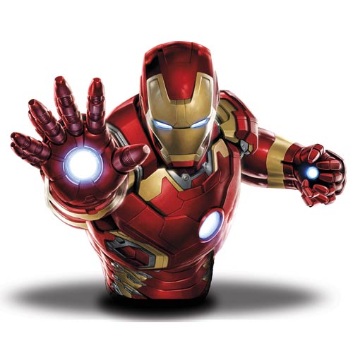 Iron Man Light Up Bust Bank