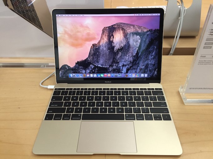 The new MacBook test 3