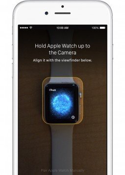 apple watch qr