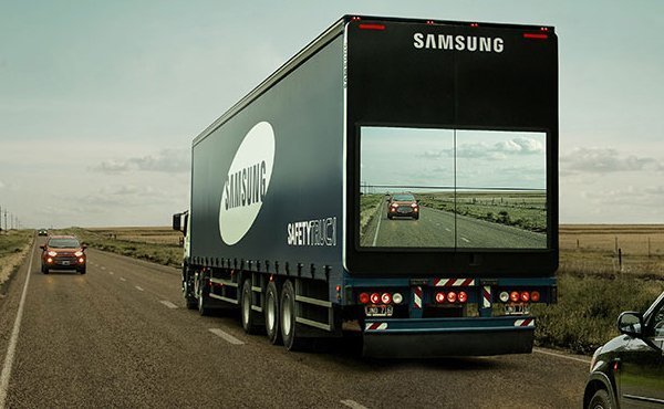 Samsung safety truck