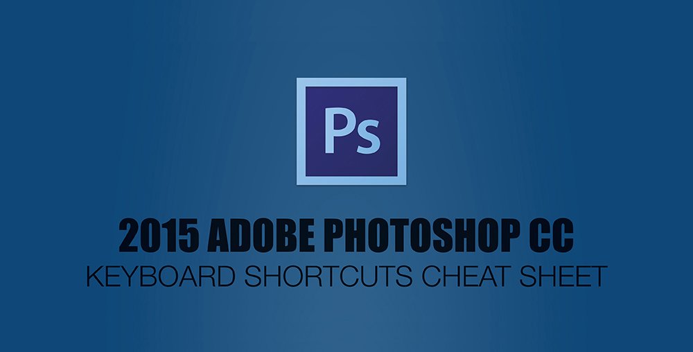 a picture with all photoshop cc shortcut 00a