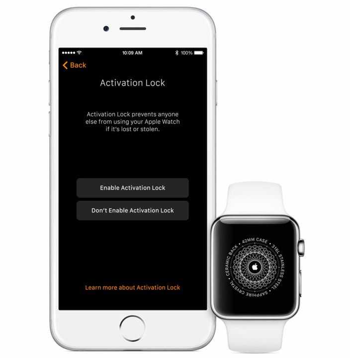 apple watch activation lock