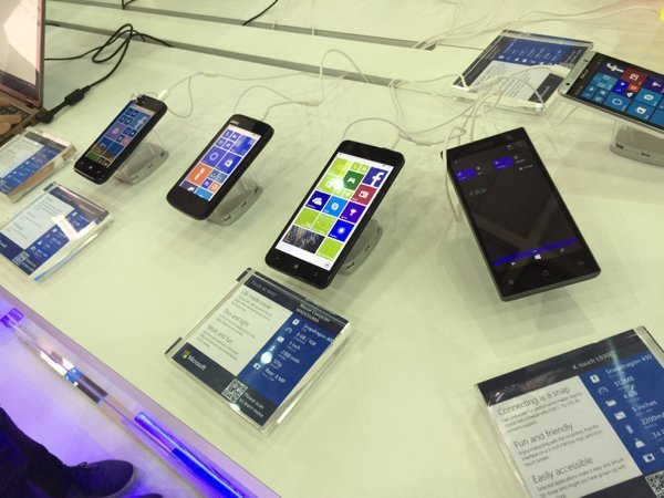 ▲Windows 10 手機，不過很多都是不知名的廠商出的